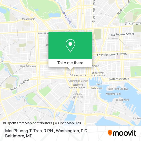 Mai Phuong T. Tran, R.PH. map