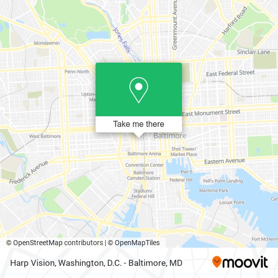 Harp Vision map