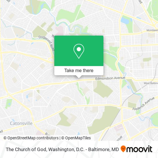 The Church of God map