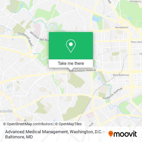 Mapa de Advanced Medical Management