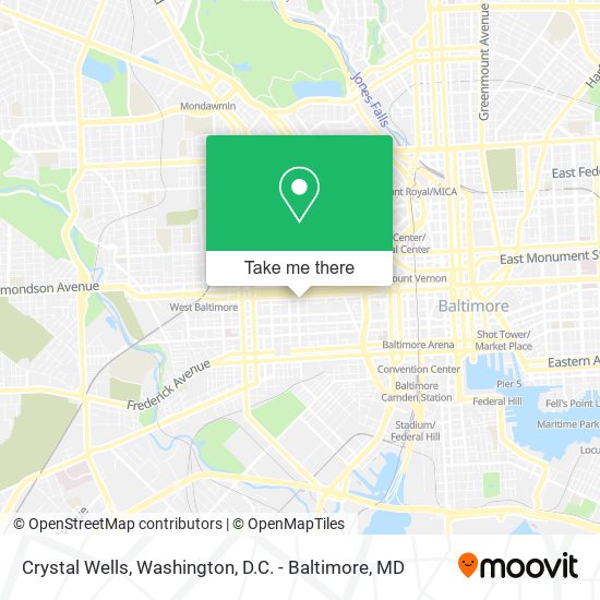 Crystal Wells map