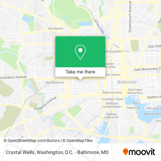 Mapa de Crystal Wells