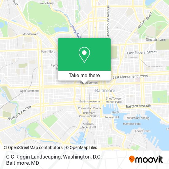 Mapa de C C Riggin Landscaping
