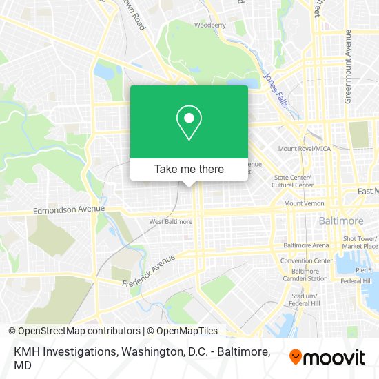 KMH Investigations map