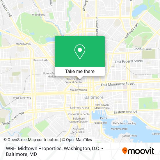 Mapa de WRH Midtown Properties