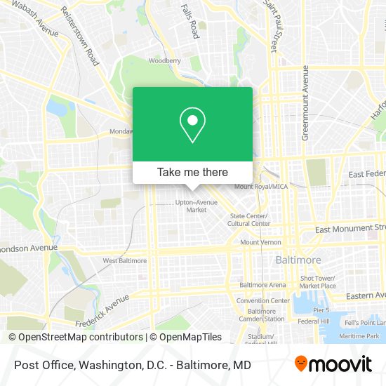 Mapa de Post Office