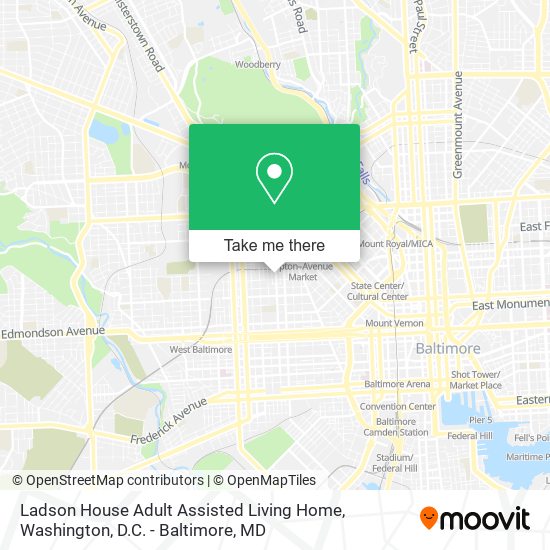 Ladson House Adult Assisted Living Home map