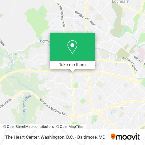 Mapa de The Heart Center