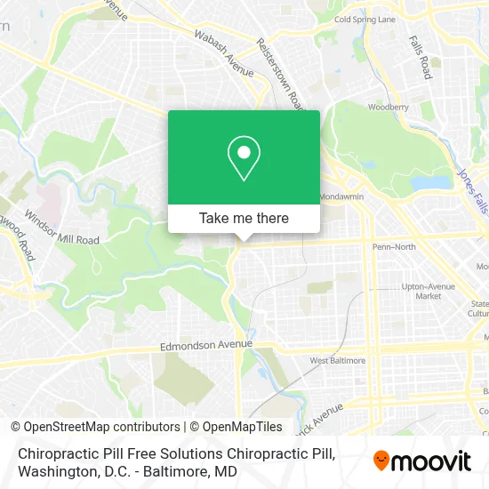 Chiropractic Pill Free Solutions Chiropractic Pill map