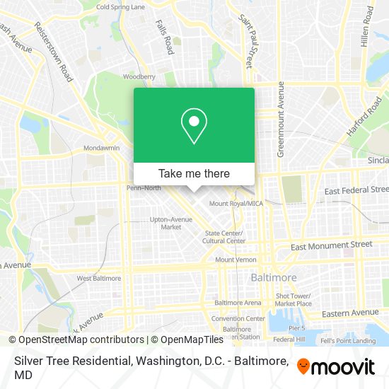 Mapa de Silver Tree Residential