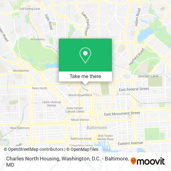 Charles North Housing map