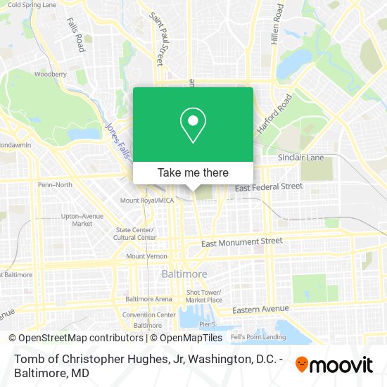 Mapa de Tomb of Christopher Hughes, Jr