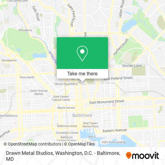 Drawn Metal Studios map