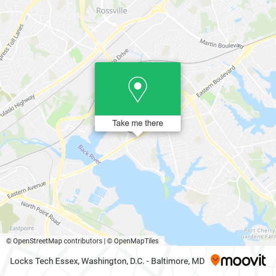 Mapa de Locks Tech Essex