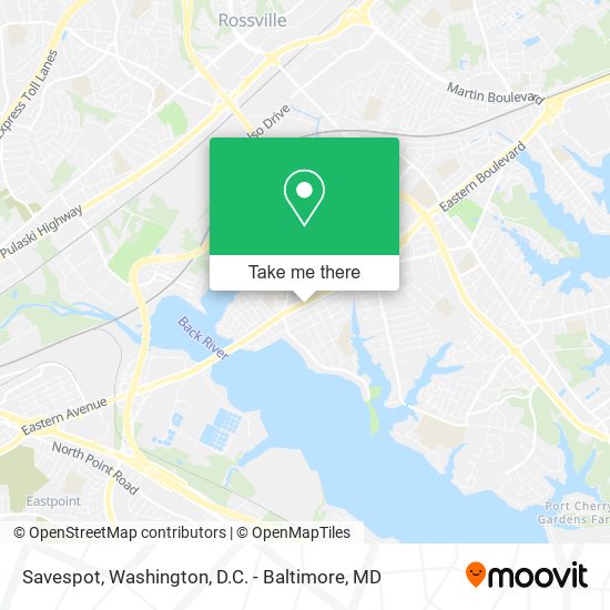 Mapa de Savespot