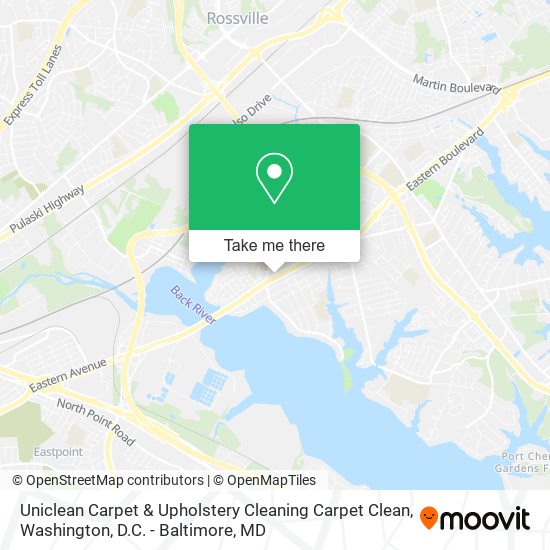Uniclean Carpet & Upholstery Cleaning Carpet Clean map