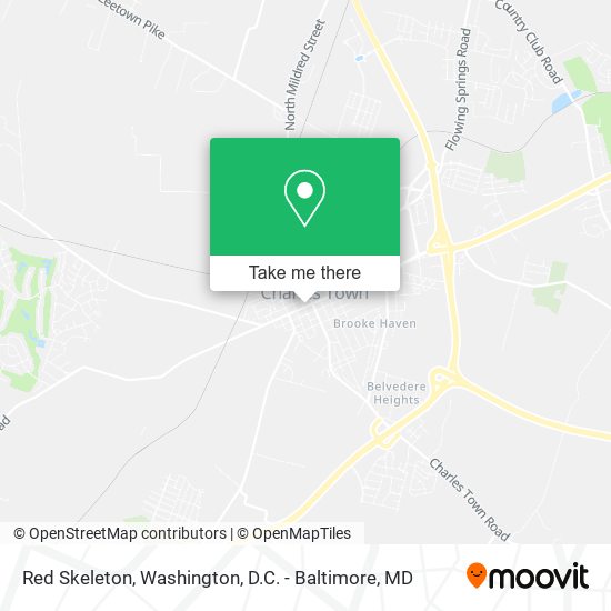 Red Skeleton map