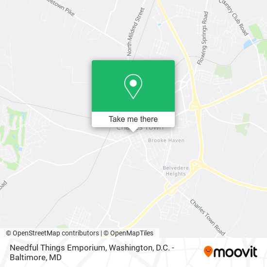 Needful Things Emporium map