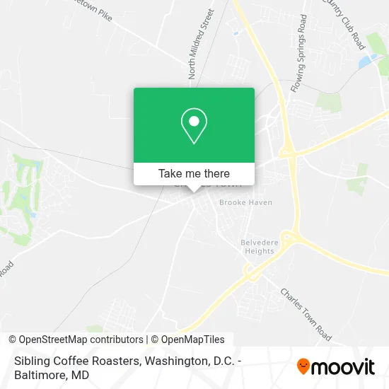 Sibling Coffee Roasters map