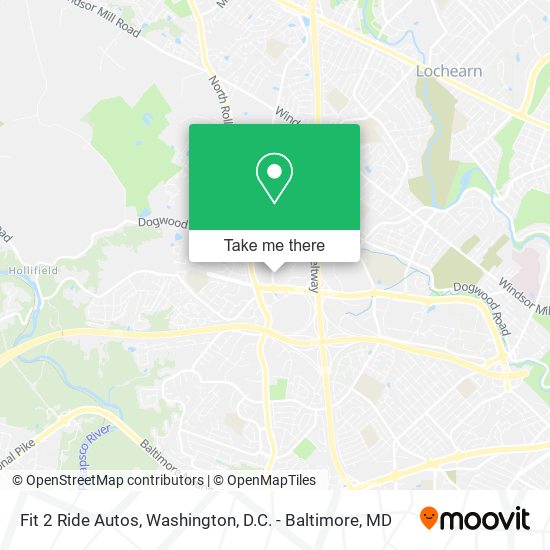 Mapa de Fit 2 Ride Autos