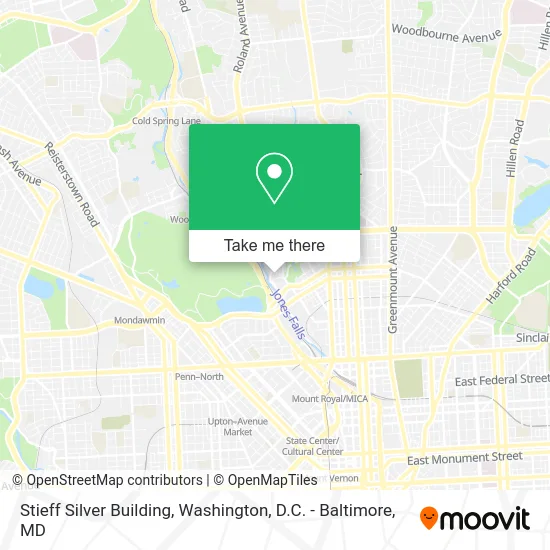 Stieff Silver Building map