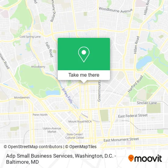 Mapa de Adp Small Business Services