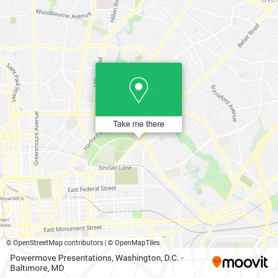 Mapa de Powermove Presentations