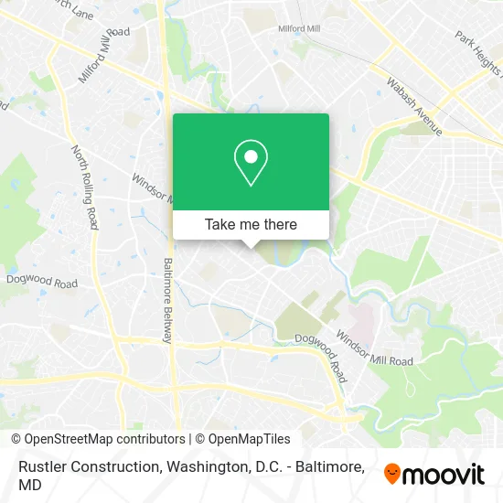 Rustler Construction map