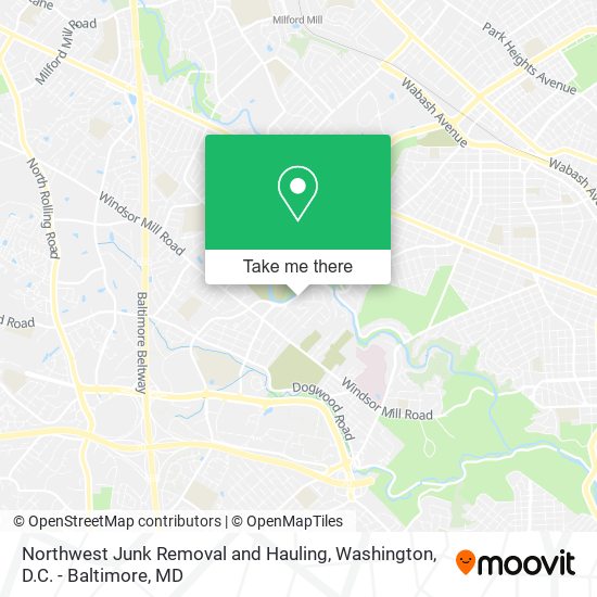 Mapa de Northwest Junk Removal and Hauling