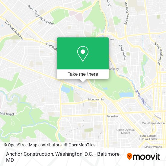 Mapa de Anchor Construction