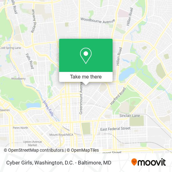 Cyber Girls map