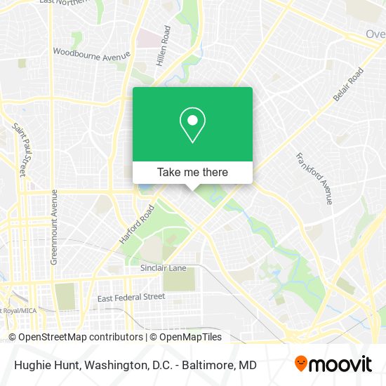Hughie Hunt map