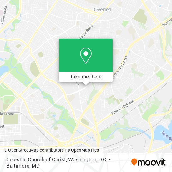 Celestial Church of Christ map