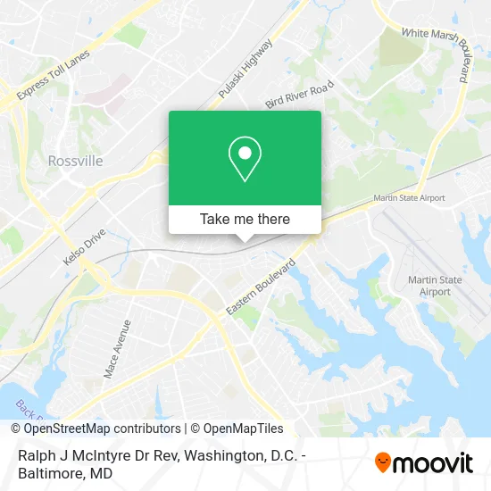 Ralph J McIntyre Dr Rev map