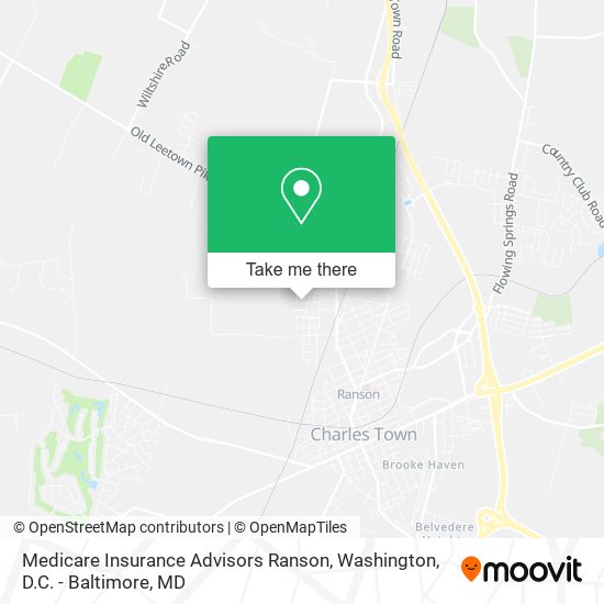 Mapa de Medicare Insurance Advisors Ranson