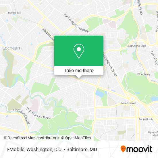 T-Mobile map