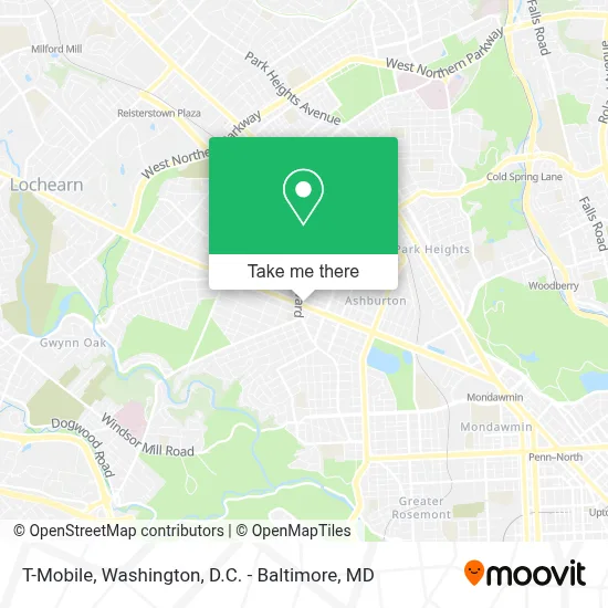 T-Mobile map