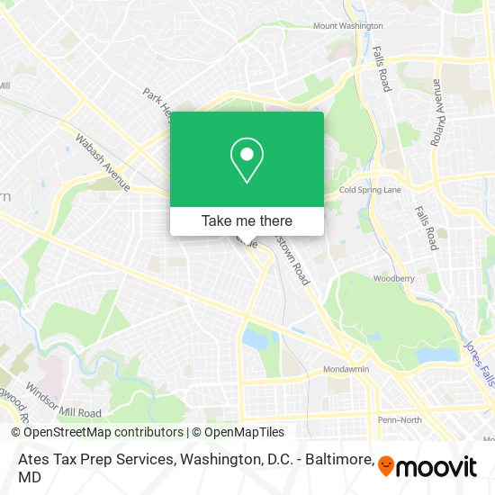 Mapa de Ates Tax Prep Services