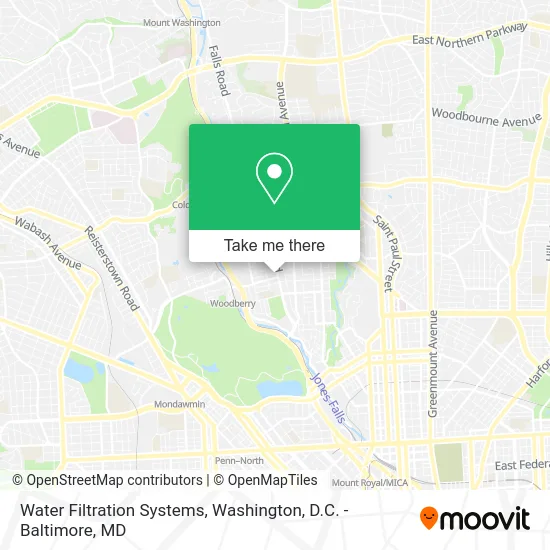 Water Filtration Systems map