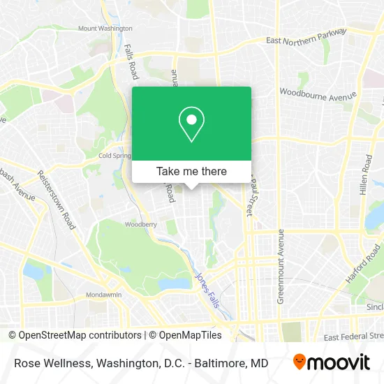 Rose Wellness map