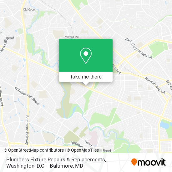 Mapa de Plumbers Fixture Repairs & Replacements