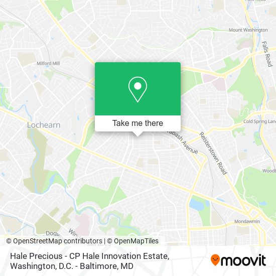 Mapa de Hale Precious - CP Hale Innovation Estate