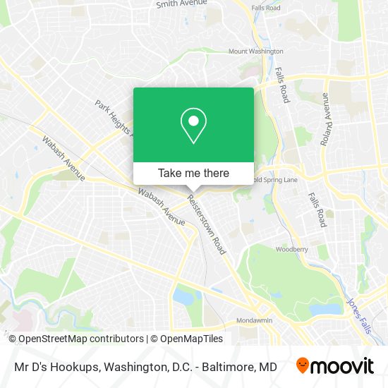 Mapa de Mr D's Hookups