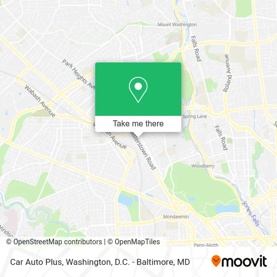 Car Auto Plus map
