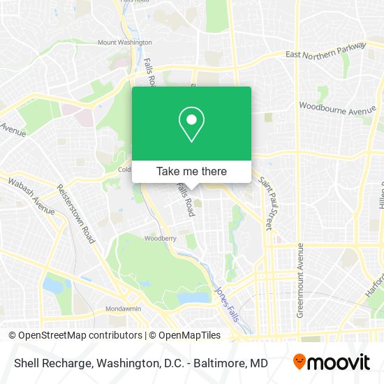 Shell Recharge map