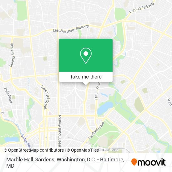Mapa de Marble Hall Gardens