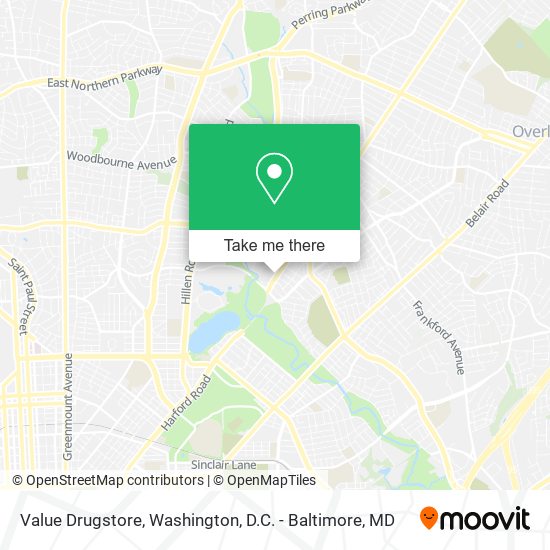 Value Drugstore map