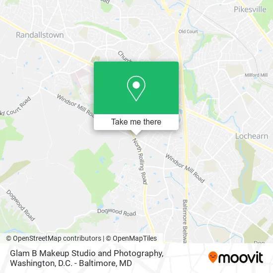Glam B Makeup Studio and Photography map