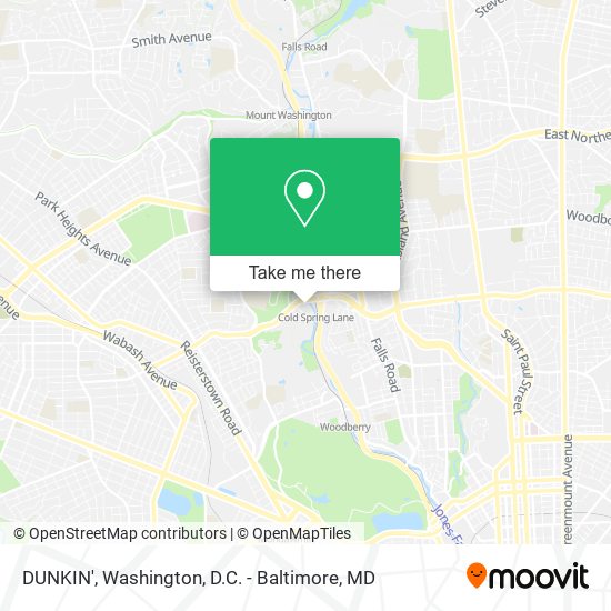 Mapa de DUNKIN'