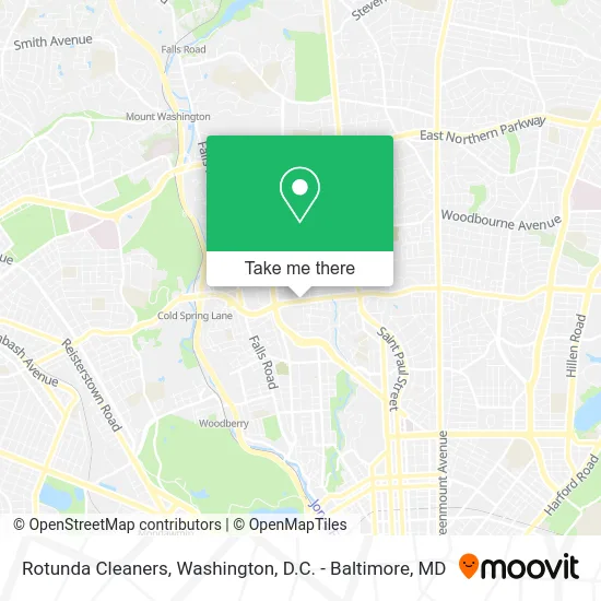 Rotunda Cleaners map